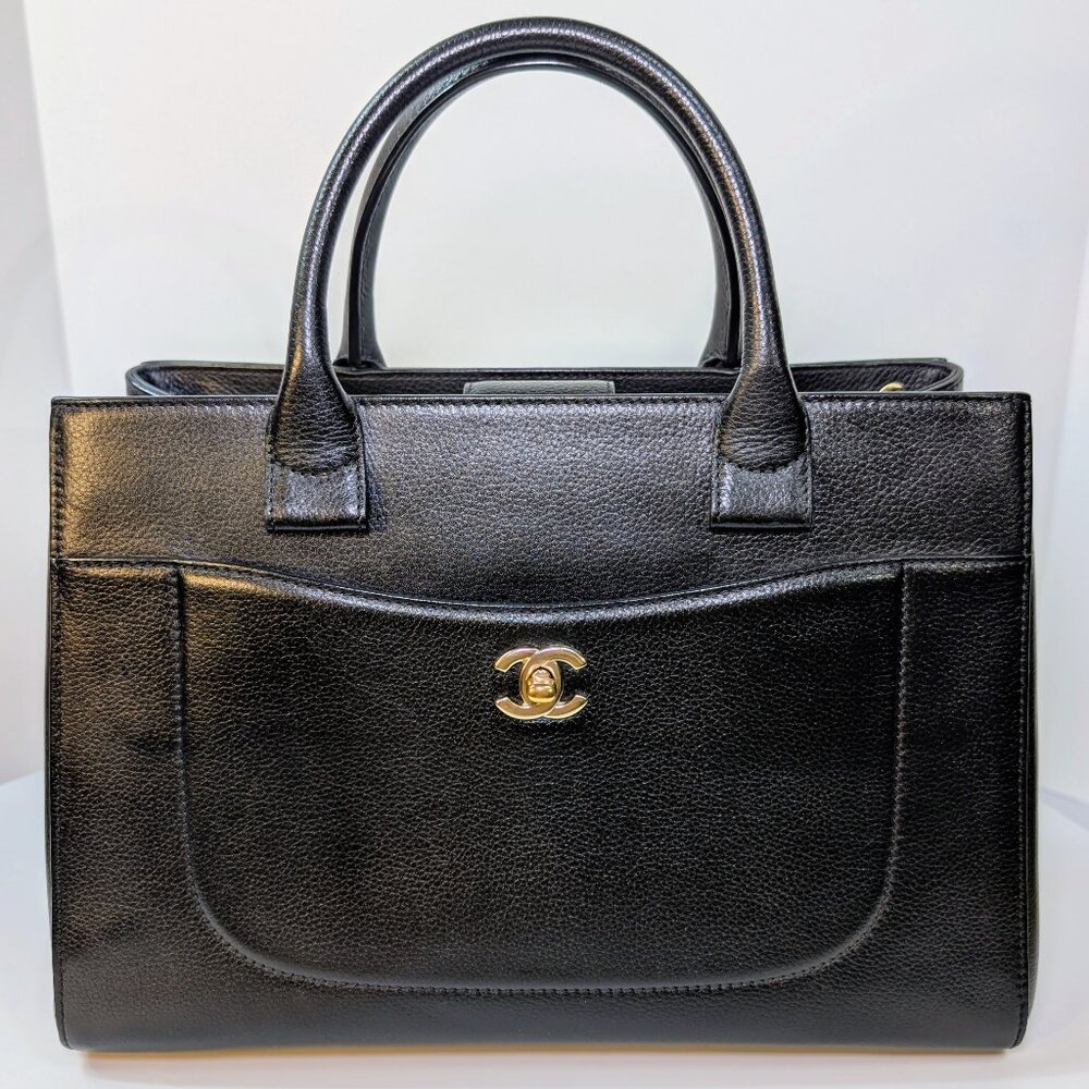 Chanel Pebbled Calfskin Small Tote